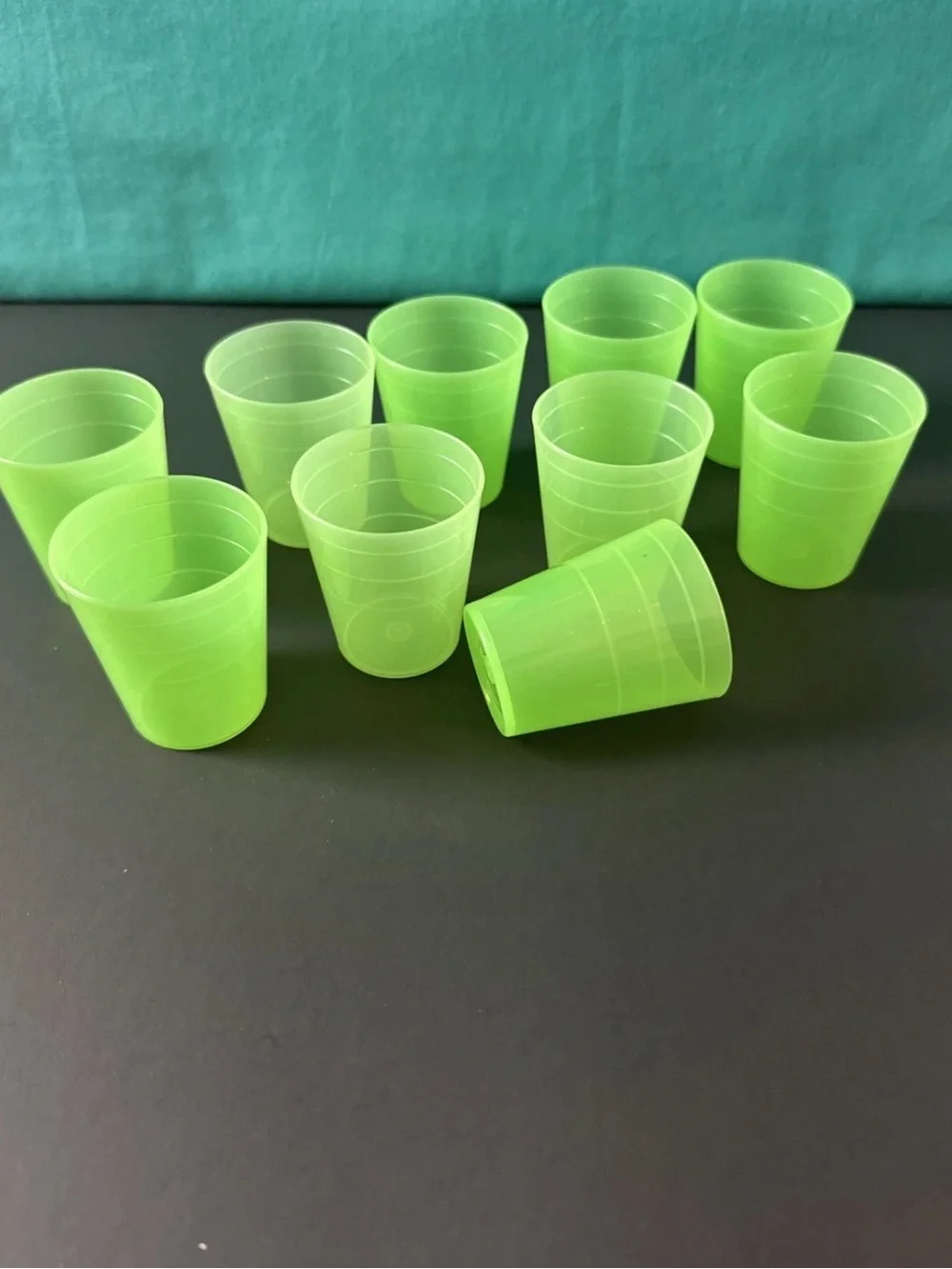 Tupperware Tupper Midgets No Seals/Lids 2oz each Set of 10 Green Sale Midget New